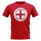 England Football Badge T-Shirt (Red)