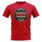 Kenya Football Badge T-Shirt (Red)