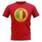 Mali Football Badge T-Shirt (Red)