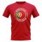 Portugal Football Badge T-Shirt (Red)