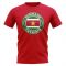 Suriname Football Badge T-Shirt (Red)