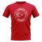 Turkey Football Badge T-Shirt (Red)