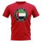 UAE Football Badge T-Shirt (Red)