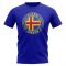 Aland Football Badge T-Shirt (Royal)
