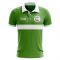 Equatorial Guinea Concept Stripe Polo Shirt (Green) (Kids)