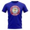 Belize Football Badge T-Shirt (Royal)