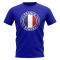 France Football Badge T-Shirt (Royal)