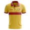 Mali Concept Stripe Polo Shirt (Yellow)