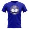 Israel Football Badge T-Shirt (Royal)