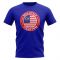 Malaysia Football Badge T-Shirt (Royal)