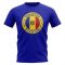 Moldova Football Badge T-Shirt (Royal)