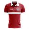 Netherlands Concept Stripe Polo Shirt (Red)