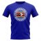 Swaziland Football Badge T-Shirt (Royal)