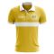 Saint Vincent and The Grenadines Concept Stripe Polo Shirt (Yellow) (Kids)