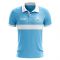 Sakha Republic Concept Stripe Polo Shirt (Sky) (Kids)