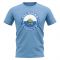 San Marino Football Badge T-Shirt (Sky)