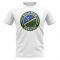 Solomon Islands Football Badge T-Shirt (White)