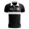 Yemen Concept Stripe Polo Shirt (Black) (Kids)