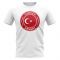 Turkey Football Badge T-Shirt (White)