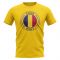 Chad Football Badge T-Shirt (Yellow)