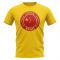 China Football Badge T-Shirt (Yellow)