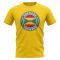 Grenada Football Badge T-Shirt (Yellow)