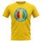 Guinea Football Badge T-Shirt (Yellow)