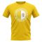 Vatican City Football Badge T-Shirt (Yellow)