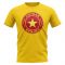 Vietnam Football Badge T-Shirt (Yellow)