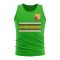 Guinea Bissau Core Football Country Sleeveless Tee (Green)