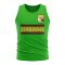 Zimbabwe Core Football Country Sleeveless Tee (Green)
