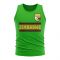 Zimbabwe Core Football Country Sleeveless Tee (Green)