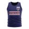 Cayman Islands Core Football Country Sleeveless Tee (Navy)