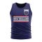 New Zealand Core Football Country Sleeveless Tee (Navy)