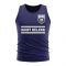 Saint Helena Core Football Country Sleeveless Tee (Navy)