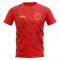 2025-2026 China Home Concept Football Shirt - Kids (Long Sleeve)
