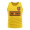 East Timur Core Football Country Sleeveless Tee (Yellow)