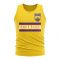 Ecuador Core Football Country Sleeveless Tee (Yellow)