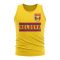 Moldova Core Football Country Sleeveless Tee (Yellow)