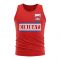 Kiribati Core Football Country Sleeveless Tee (Red)