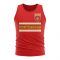Montenegro Core Football Country Sleeveless Tee (Red)