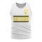 Vatican City Core Football Country Sleeveless Tee (White)