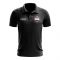 Iraq Football Polo Shirt (Black)