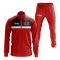 Albania Concept Football Tracksuit (Red)