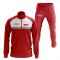 Poland Concept Football Tracksuit (Red)