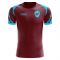 2025-2026 West Ham Home Concept Football Shirt - Adult Long Sleeve