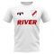 River Plate Vintage Football T-Shirt (White)