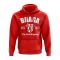 Braga Established Football Hoody (Red)