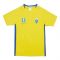 Sweden 2021 Polyester T-Shirt (Yellow) - Kids