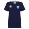 Scotland 2021 Polyester T-Shirt (Navy) - Ladies